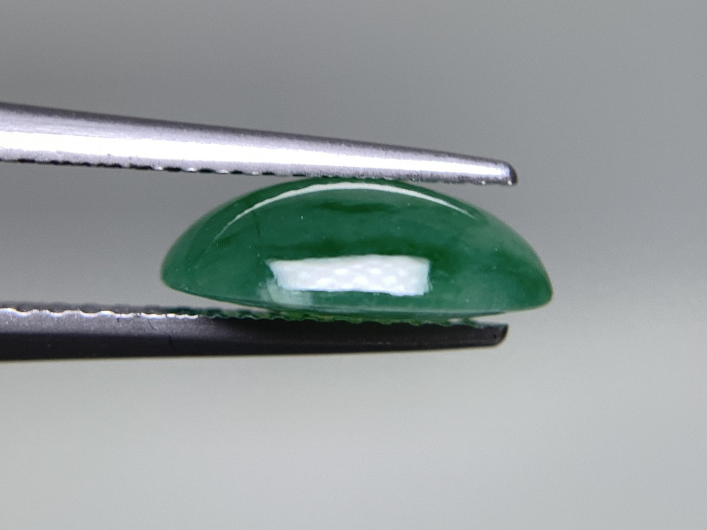 ひすい(ヒスイ 翡翠) 天然 2.863ct 宝石ソーティング付き 11.0㎜×7.8㎜×3.9㎜ ラッピング無料 ルース( 裸石 ) 4839Y